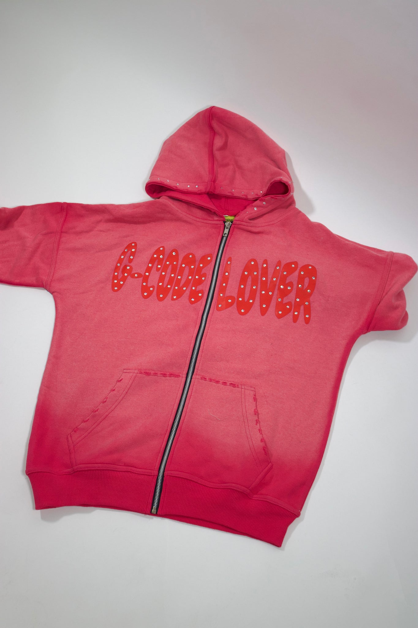 Pink G-Code Lovers Zip-up