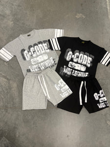 3 stripe Short sets