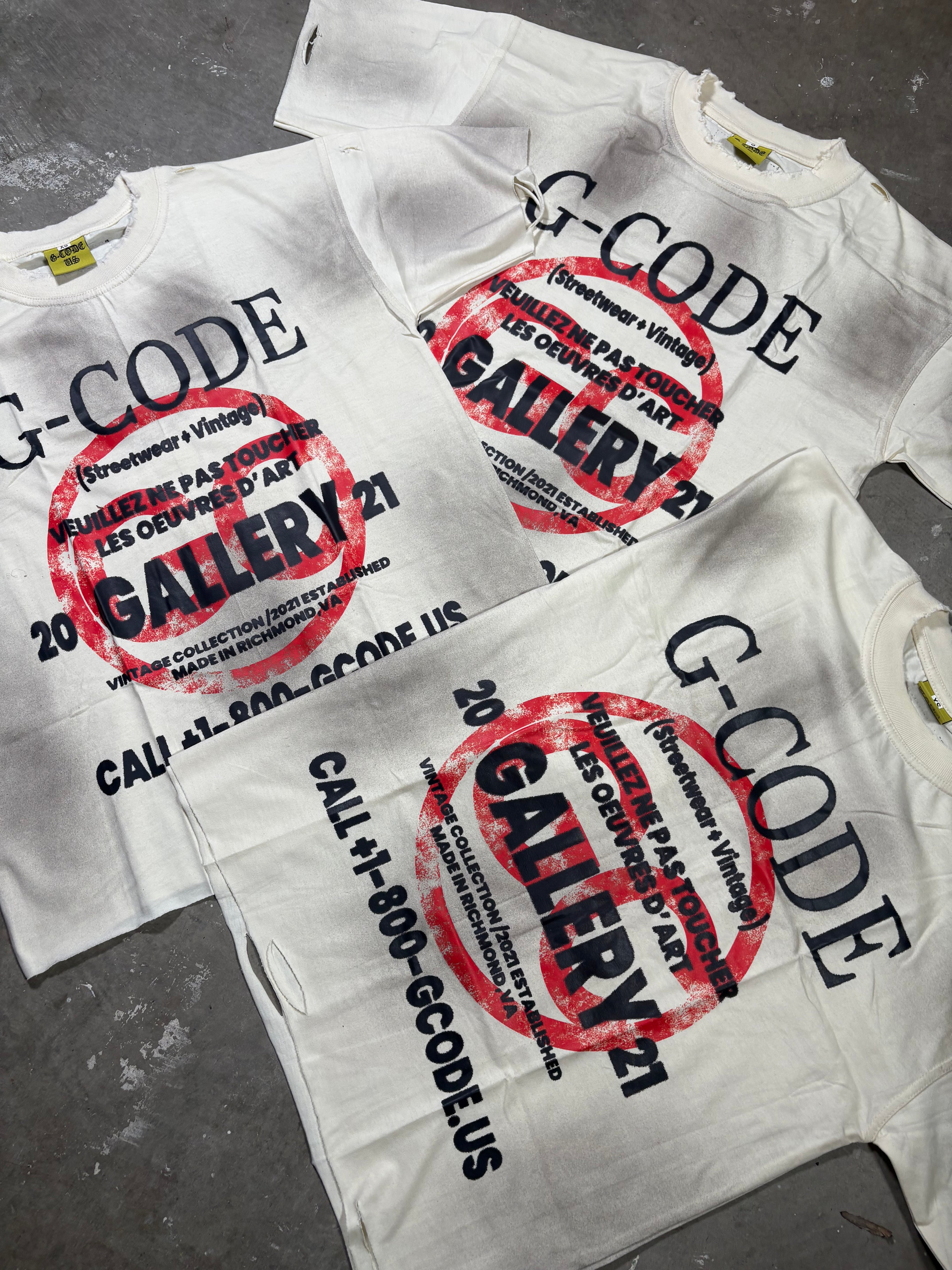 G-CODE GALLERY TEES